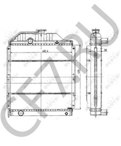 7700047575 CLAAS Радиатор, охлаждение двигателя в городе Королёв