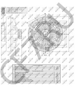 82085803 NEW HOLLAND Сцепление, вентилятор радиатора в городе Королёв