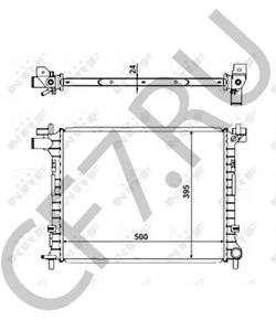 1091349 FORD ASIA / OCEANIA Радиатор, охлаждение двигателя в городе Королёв