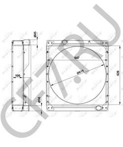77057547 CLAAS Радиатор, охлаждение двигателя в городе Королёв