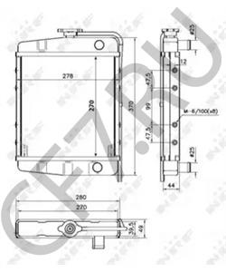 0123007 CHATENET Радиатор, охлаждение двигателя в городе Королёв