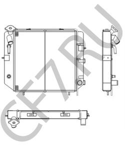 3785098 CLARK Радиатор, охлаждение двигателя в городе Королёв