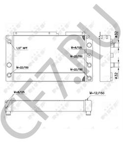 3501070502 LINDE Радиатор, охлаждение двигателя в городе Королёв