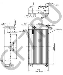 52005091 LANCER BOSS Радиатор, охлаждение двигателя в городе Королёв