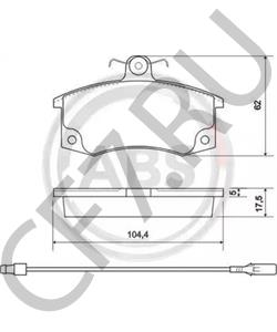 21103501090 Zommer Колодка тормозная 2110-12,2170-72,2190-94 пер (к-т) ZOMMER в городе Королёв