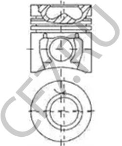 04271031 Bodyparts Поршень в сборе 1011 BF 91мм- STD в городе Королёв