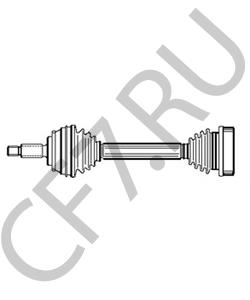 60564944 ALFAROME/FIAT/LANCI Приводной вал в городе Королёв