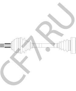164102000000 ALFAROME/FIAT/LANCI Приводной вал в городе Королёв