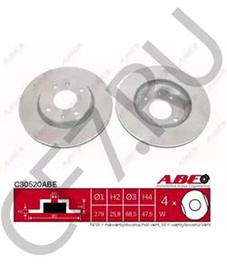 09.9574.20 BREMBO Диск тормозной передний!\ Hyundai Sonata 2.0/2.7 V6 01 в городе Королёв