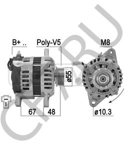 471QLR3701950 PIAGGIO Генератор в городе Королёв