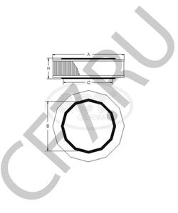 3102-1109013 КОСТРОМСКОЙ ФИЛЬТР Фильтр воздушный 3102,31029,3307(дв. ЗМЗ 24-10,ЗМЗ 402) карб,автобус ПАЗ (44.6.002) Специалист (г.Ко в городе Королёв