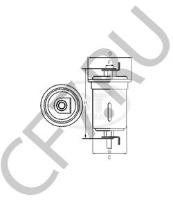 3151951117010 Моторъ Фильтр топливный ГАЗель, Волга ЕВРО -3 () в городе Королёв