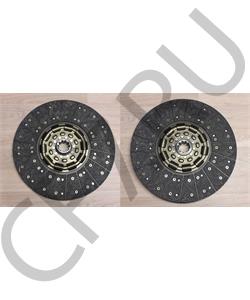 DZ1560160032 SHAANXI Диск сцепления 430*52,5  малый (средний) демпфер в городе Королёв