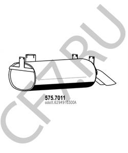 6294910300A VIASA Средний / конечный глушитель ОГ в городе Королёв