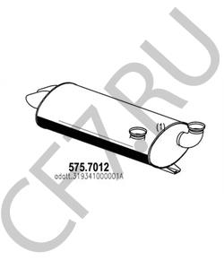 319341000001A VIASA Средний / конечный глушитель ОГ в городе Королёв