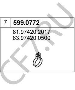 071555104501 VIASA Соединительные элементы, система выпуска в городе Королёв