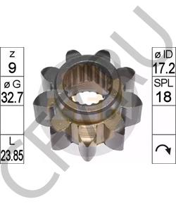 5811240060 ISUZU Ведущая шестерня, стартер в городе Королёв