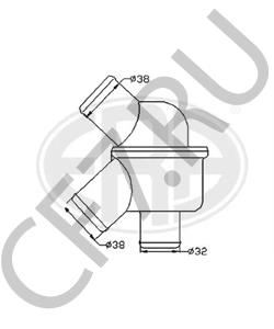 4.901.2020F VM Термостат, охлаждающая жидкость в городе Королёв