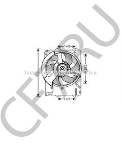 PGF101220 MG Вентилятор, охлаждение двигателя в городе Королёв