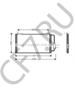 ZUA000110 MG Конденсатор, кондиционер в городе Королёв