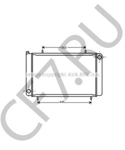 NAM2578 LEYLAND-DAF Радиатор, охлаждение двигателя в городе Королёв