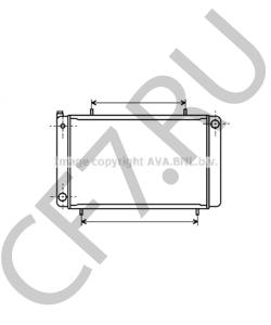 FRP1345 MORRIS Радиатор, охлаждение двигателя в городе Королёв