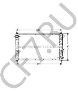 060971 FSO Радиатор, охлаждение двигателя в городе Королёв