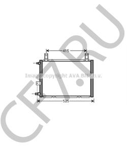 8846087402000 DAIHATSU Конденсатор, кондиционер в городе Королёв