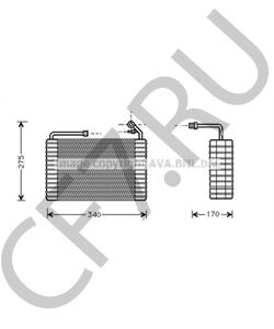 52456617 OLDSMOBILE Испаритель, кондиционер в городе Королёв