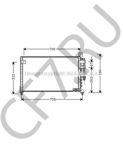 MR609851 EAGLE Конденсатор, кондиционер в городе Королёв