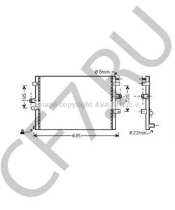 C2C6640 DAIMLER Интеркулер в городе Королёв