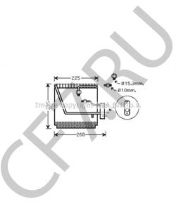 80215ST7003 HONDA Испаритель, кондиционер в городе Королёв