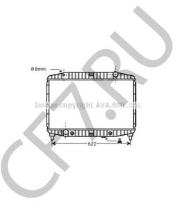 UE73203 BENTLEY Радиатор, охлаждение двигателя в городе Королёв