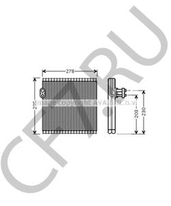 8850128390 LEXUS Испаритель, кондиционер в городе Королёв