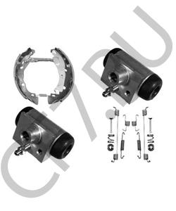 440A05169R Автоваз 440а05169r КОЛОДКА ЗАДНЯЯ ЛАДА ЛАРГУС X-RAY (колодки,планки,цилиндры) в городе Королёв