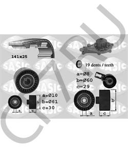 1609417680+1608747480 DS Водяной насос + комплект зубчатого ремня в городе Королёв