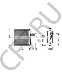 56006218 EAGLE Испаритель, кондиционер в городе Королёв