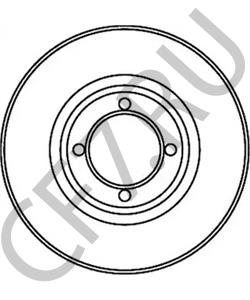 122087150 TRIUMPH Тормозной диск в городе Королёв