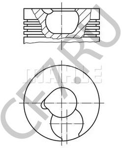 154 294 BERLIET Поршень в городе Королёв