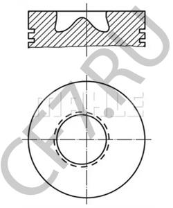 3660304817 Mercedes KOLBEN в городе Королёв