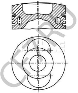0415 8391 KHD Поршень в городе Королёв