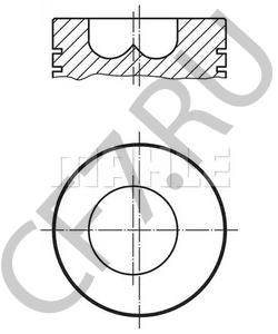 1227 2091 KHD Поршень в городе Королёв