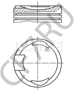 1 202 6 330 MWM Поршень в городе Королёв