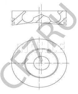 0428 4179 KHD Поршень в городе Королёв
