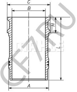 901345 PEGASO Гильза цилиндра в городе Королёв