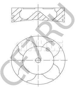5149091 DETROIT DIESEL Поршень в городе Королёв