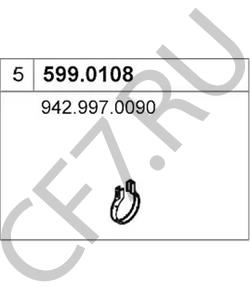9429970090 VIASA Соединительные элементы, система выпуска в городе Королёв