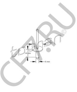 1406528 GM Заклепка в городе Королёв