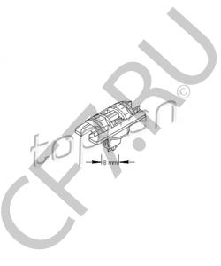 7703 077 362 Renault Пружинный зажим в городе Королёв