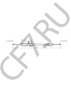 20328300 TALBOT Рулевой механизм в городе Королёв